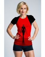 Red and Black Widow T‑Shirt