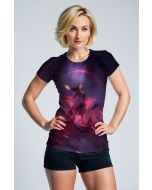 Purple and Pink Scarlet Witch T‑Shirt