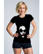 Black Joker Face T‑Shirt