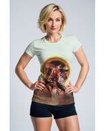 Light Gray Spider‑Man Action T‑Shirt