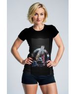 Classic Black Avengers T-Shirt – Emblem & Heroes Print