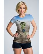 Hulk Sky-Burst Graphic Tee – Blue Earthquake Edition