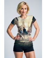 Vintage Beige Wizarding Crew Tee – Fantastic Downtown Print