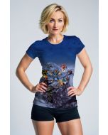 Navy Ice Battlefield T-Shirt – Superhero Resistance