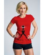 Red Spider Motion Graphic Tee – Bold Youth Fit
