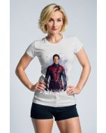 Ant-Man White Graphic T-Shirt – Watercolor Hero Style