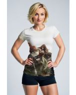 Wonder Woman Battlefield T-Shirt – Hero in Action