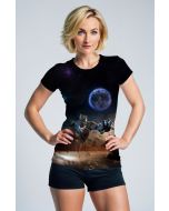 Black Panther T-Shirt – Full Moon Warrior Pose