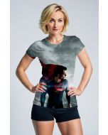 Superman Sky Sentinel T-Shirt – Cape in the Wind