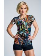 DC Comics Collage T-Shirt – Heroes & Villains United