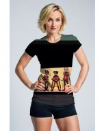 Robin Evolution Cartoon T-Shirt – Colorful Sidekick Squad