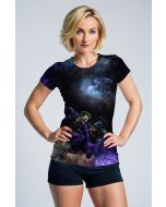 Joker and Batman Cosmic Battle T-Shirt