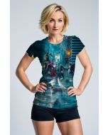 Avengers Legacy – Teal Blue Short Sleeve T-Shirt