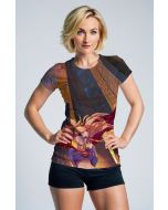 Supergirl Anime Sunset T-Shirt