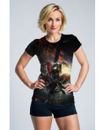 Spider-Man & Venom Street Clash Tee – Red Black Power Punch Graphic Shirt