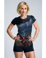 Iron Man Thunder Pulse Tee – Stormy Night Arc Energy T-Shirt