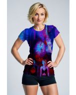 Spider-Man Graphic T-Shirt - Bold Red & Blue Spider-Verse Design