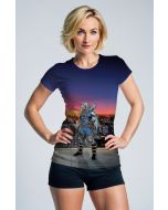 Navy Blue Nathan Summers Graphic T-Shirt – Superhero Casual Wear