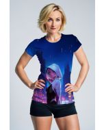 Blue Spider-Woman T-Shirt – Casual Hero Vibes
