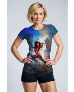 Jessica Drew / Spider-Woman Red Suit T-Shirt – Urban Black Style