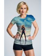 Captain Marvel Red T-Shirt