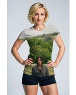 Gray Maya Lopez T-Shirt – Casual Everyday Hero Wear