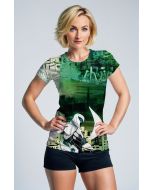 Marc Spector / Moon Knight T-Shirt – Heroic Action in Bold White