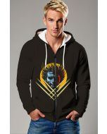 Black Claw Zip-Up Hoodie – Wolverine Retro Shadow Burst