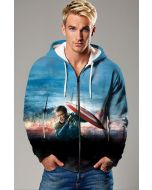 Shield Standoff Zip Hoodie – Arctic Dawn Edition