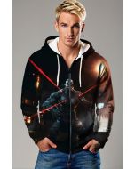 Black Venom Zip Hoodie – City Strike Stealth Edition