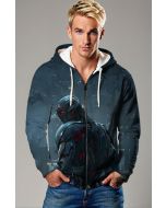 Ultron Steel Armor Zip-Up Hoodie – Avengers Age of Ultron