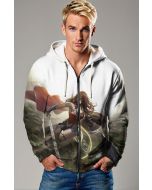 Battlefield Warrior Zip-Up Hoodie – Wonder Woman