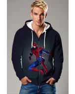 Marvel Spider-Man Zip-Up Hoodie – Action Leap Edition