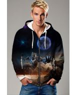 Marvel Black Panther Zip-Up Hoodie – Night Warrior Edition