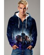 Power Rangers Cosmic Zip-Up Hoodie – Galactic Alliance