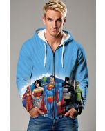 Justice League Animated Zip-Up – Radiant Hero Squad