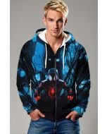 Miles Morales Stealth Tech Full-Zip Hoodie