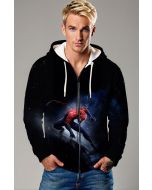 Spider-Man vs Carnage Cosmic Battle Full-Zip Hoodie