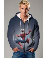 Spidey x Marshmello Remix Zip Hoodie – DJ Hero Mashup Jacket