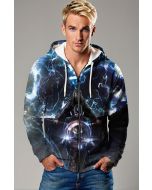 Avengers Unity Zip-Up – Hero Trio Electric Storm Hoodie