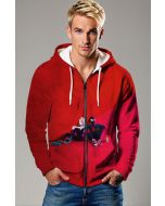 Spider-Verse Zip-Up – Red Miles & Gwen Wallside Hoodie