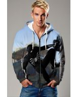 Symbiote Shadow Zip-Up – Black Suit Evolution