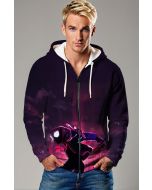 Miles Morales Skyline Zip-Up – Midnight Descent