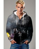 Gotham Collapse Zip Hoodie – Bane & Bat