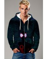 Spiderman - Miles Morales Graphic Zip-Up Hoodie