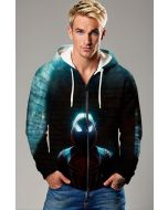 Zip-Up Hoodie - Spider-Man Design