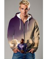 The Phastos Zip-Up Hoodie is a versatile piece that combines style and function