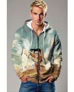 The Makkari Zip-Up Hoodie is the perfect combination of speed and style