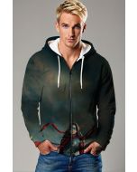 Kamala Khan / Ms. Marvel Zip-Up Hoodie – Strength and Style