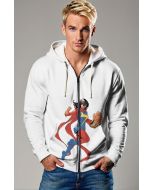 Kamala Khan / Ms. Marvel Zip-Up Hoodie – Empowering Fashion